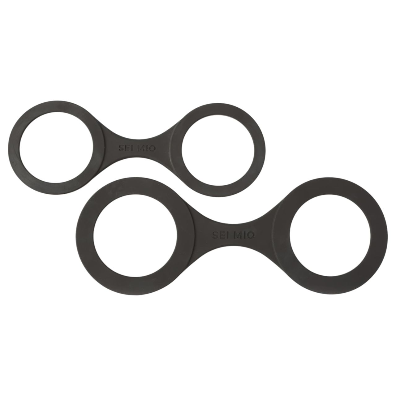 Sei Mio - szilikon bilincs - M (fekete) Sei Mio - szilikon bilincs - M (fekete)
