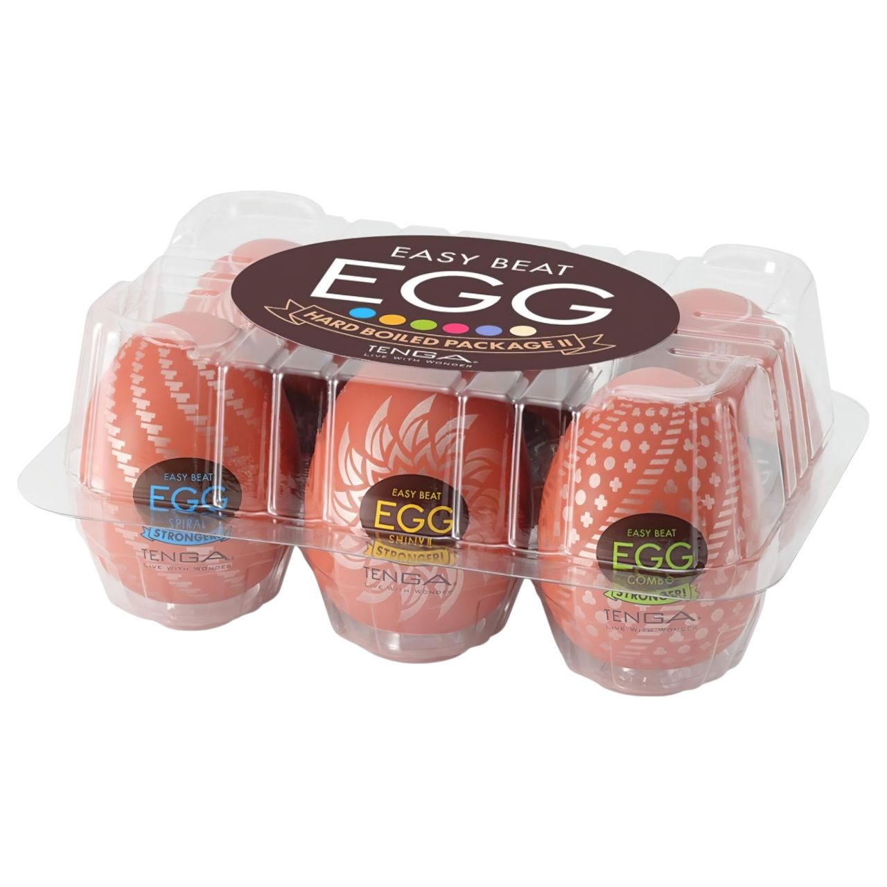 TENGA - Stronger tojás maszturbátor szett - 6 db