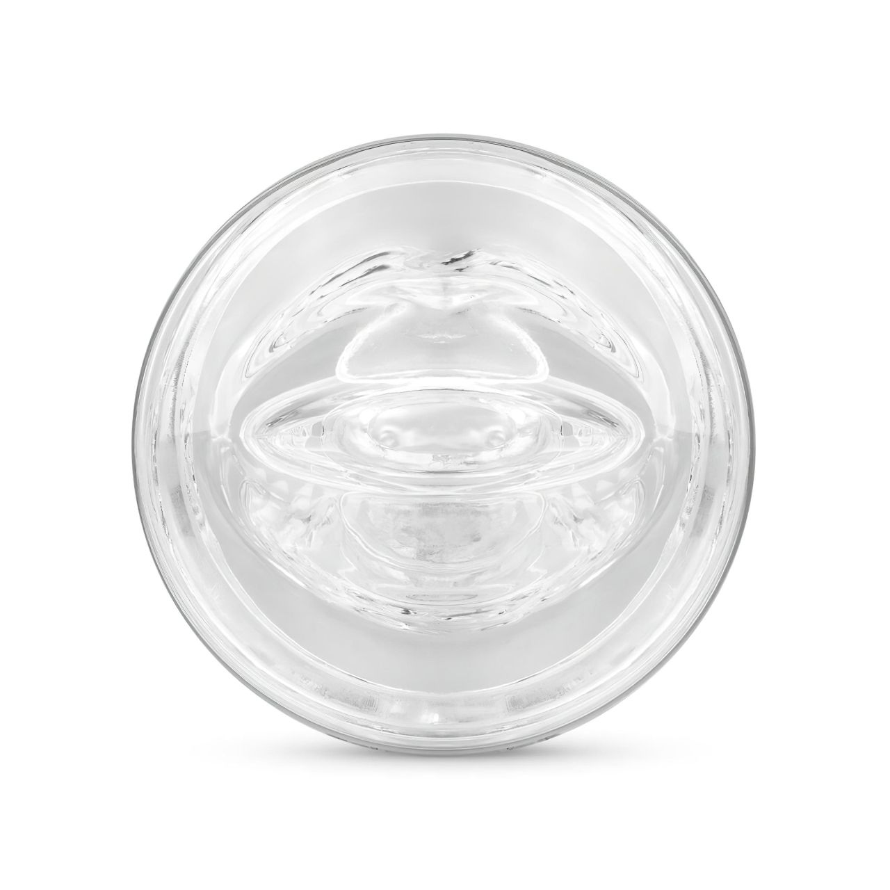 FPPR. - kétvégű maszturbátor - punci & száj (átlátszó)