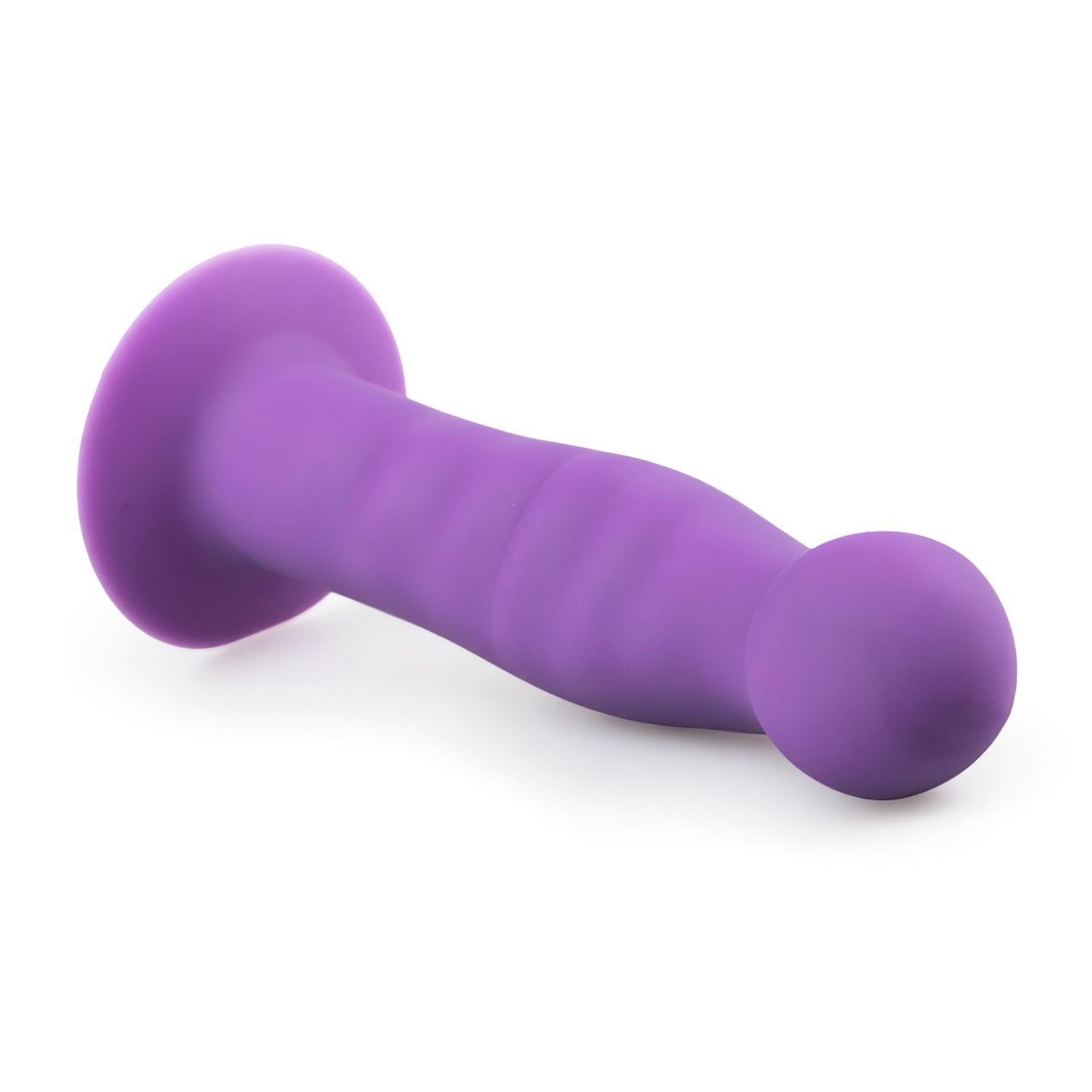 Easytoys - hullámos, tapadókorongos dildó (lila) Easytoys - hullámos, tapadókorongos dildó (lila)