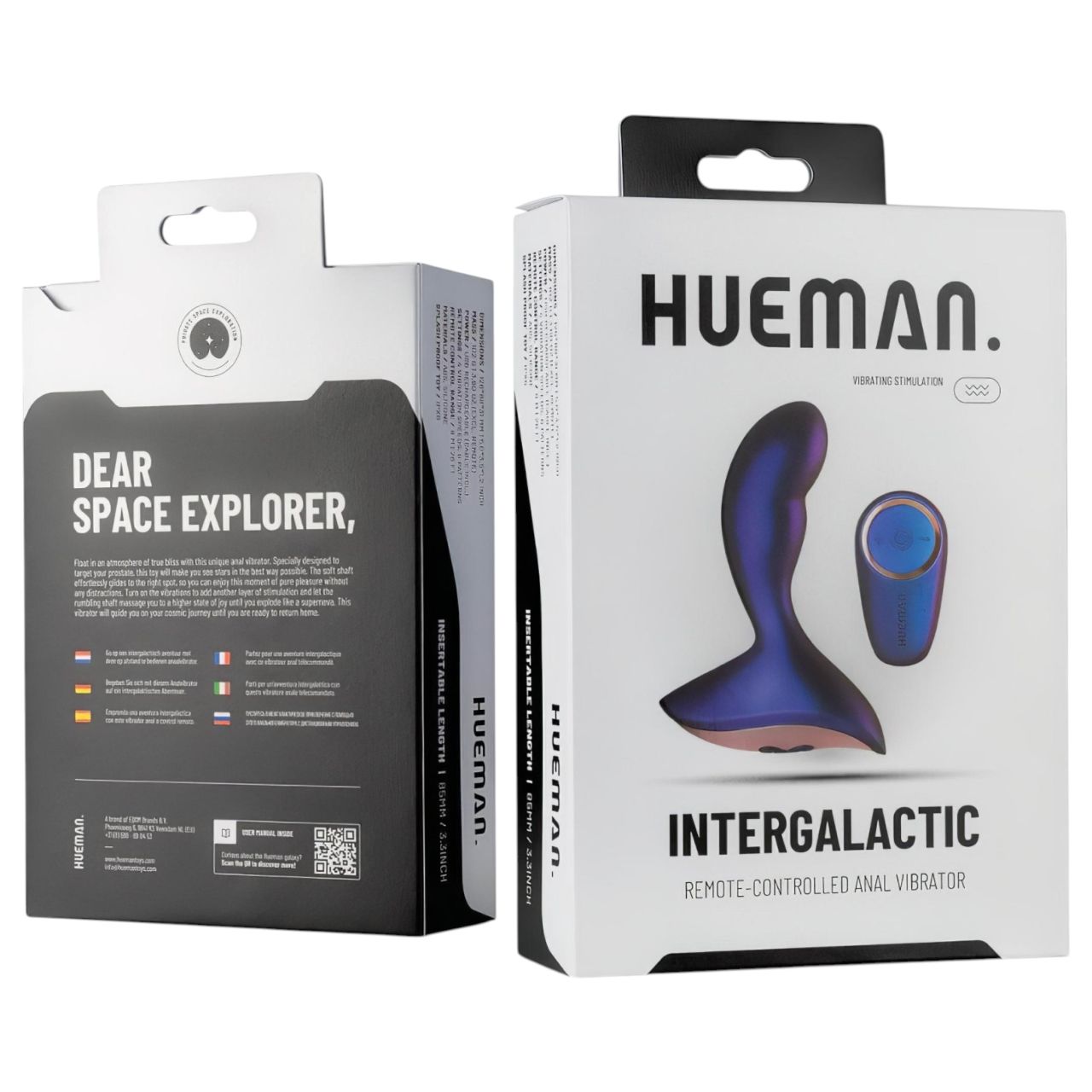 Hueman Intergalactic - anál vibrátor (lila) Hueman Intergalactic - anál vibrátor (lila)