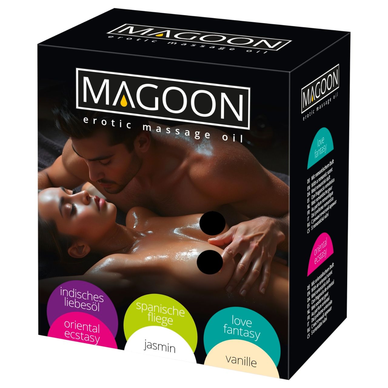 Magoon masszázsolajok szettben (6db*100ml)