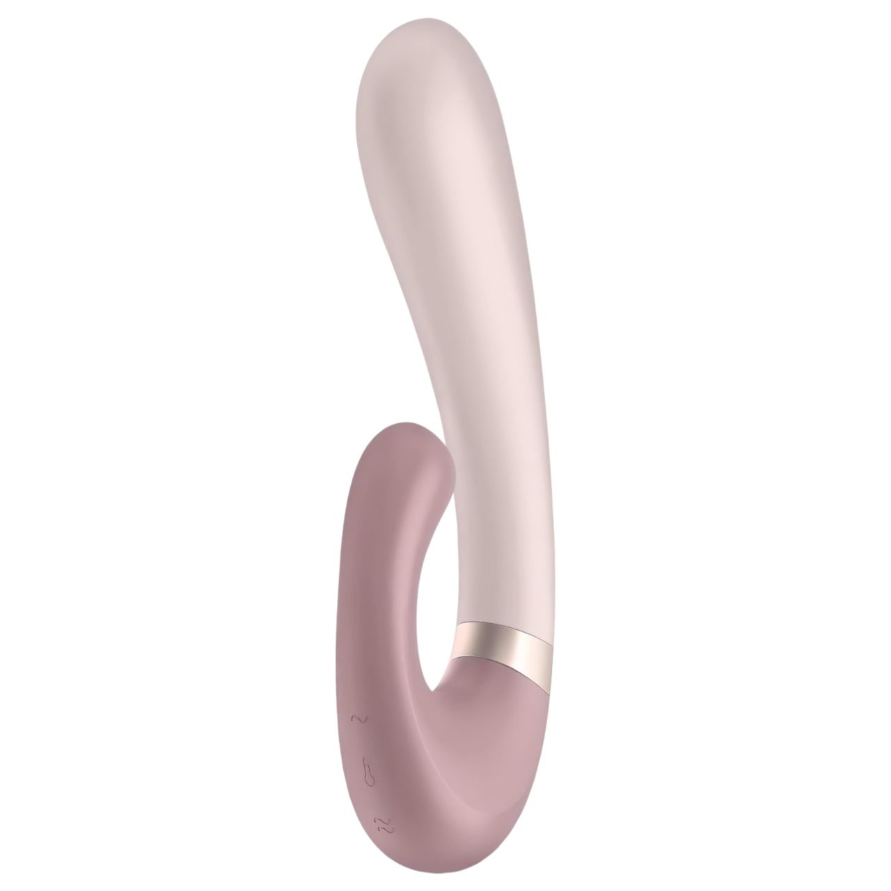 Satisfyer Heat Wave - App-vezérelt melegítő vibrátor (bézs)