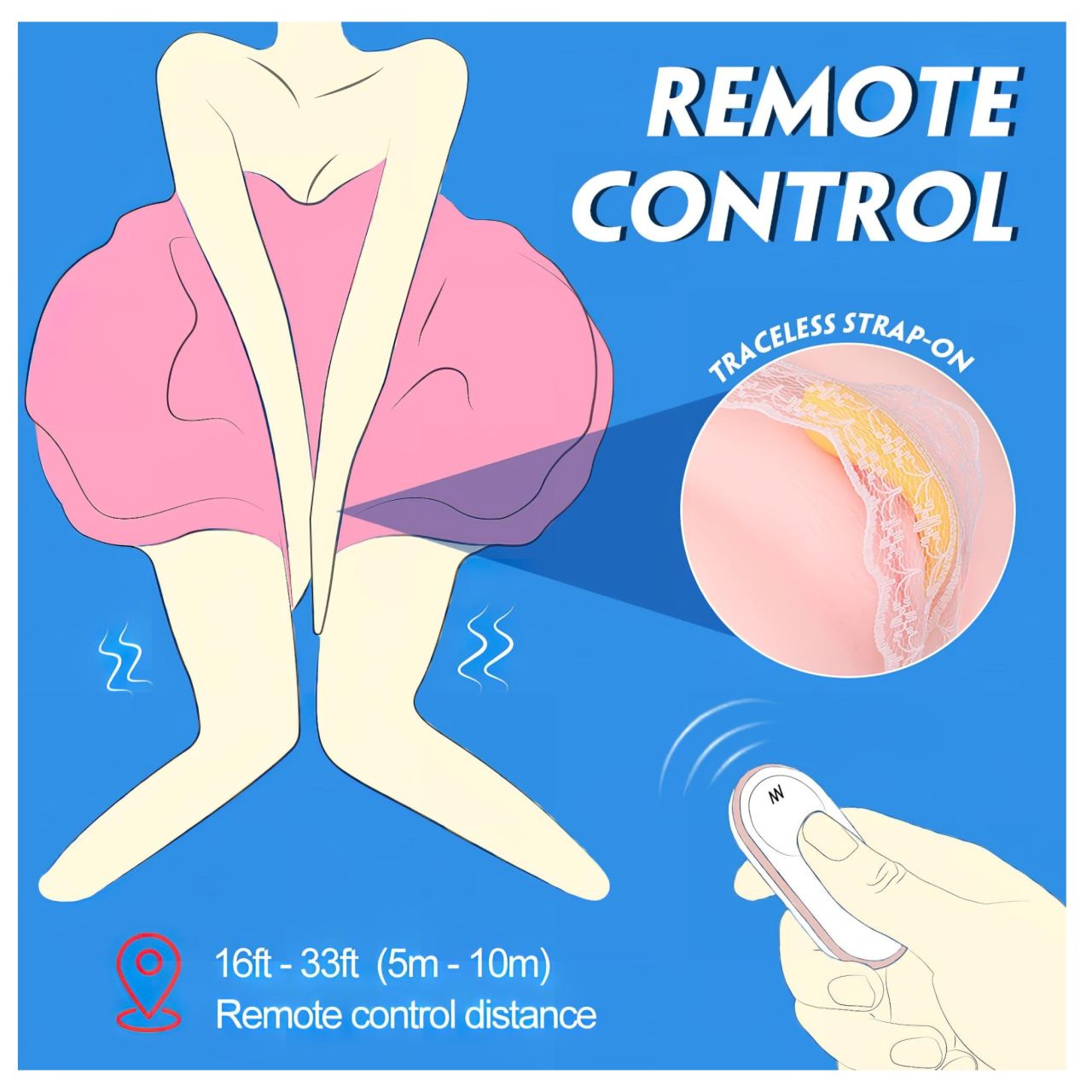 Sex HD - okos, banán formájú vibrációs tojás (sárga)