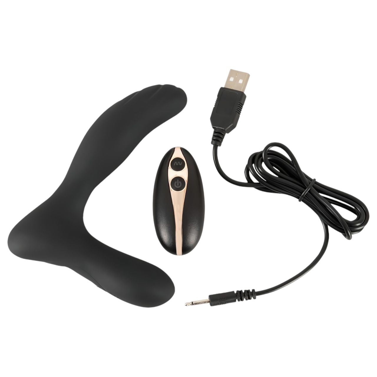 / ANOS RC - akkus, rádiós prosztata vibrátor (fekete)