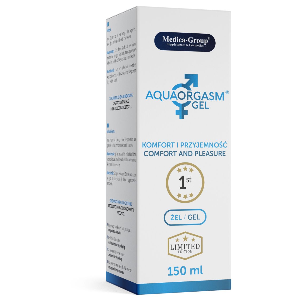 Aqua Orgasm Gel - uniszex hidratáló, stimuláló gél (150ml) Aqua Orgasm Gel - uniszex hidratáló, stimuláló gél (150ml)