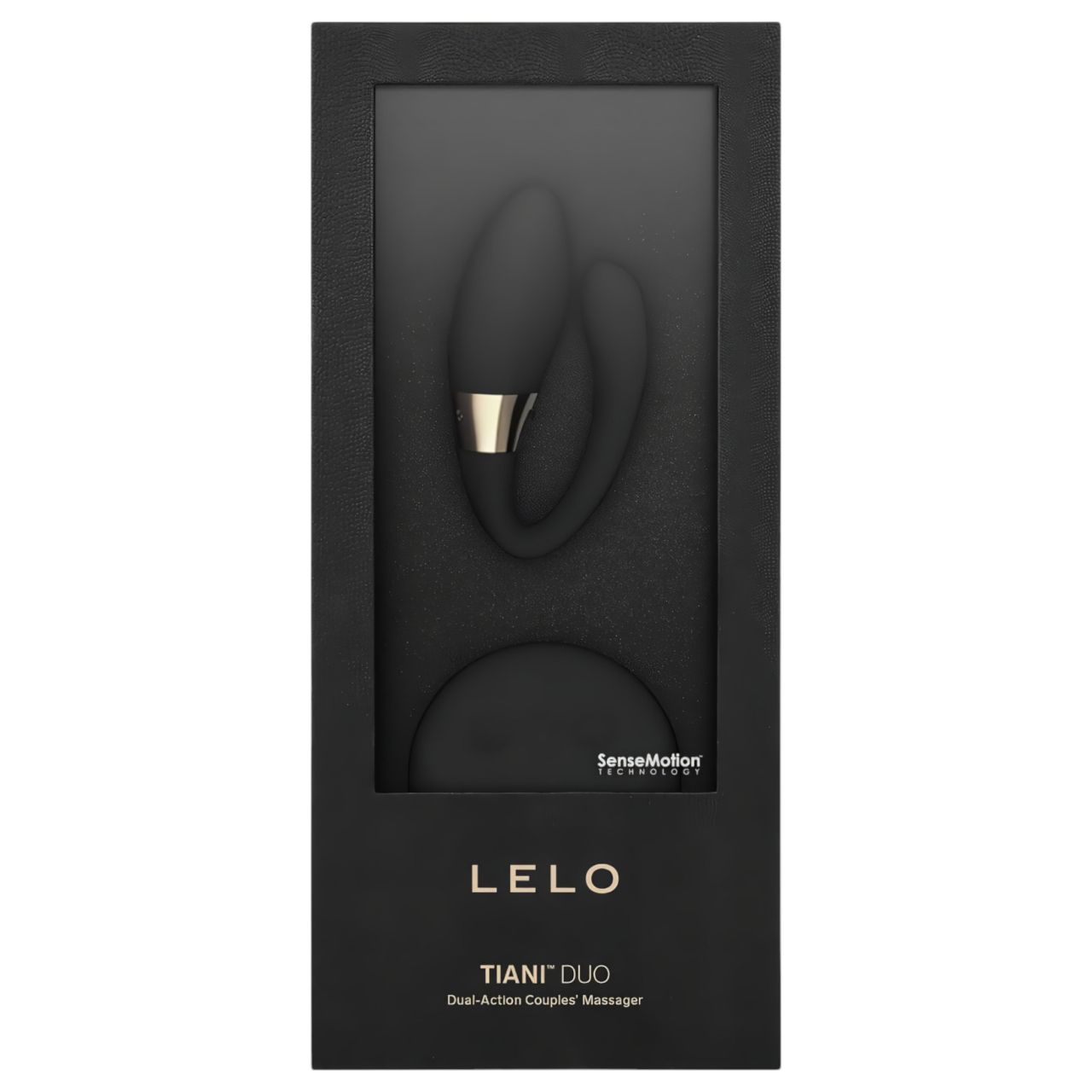 LELO Tiani Duo - szilikon párvibrátor (fekete) LELO Tiani Duo - szilikon párvibrátor (fekete)