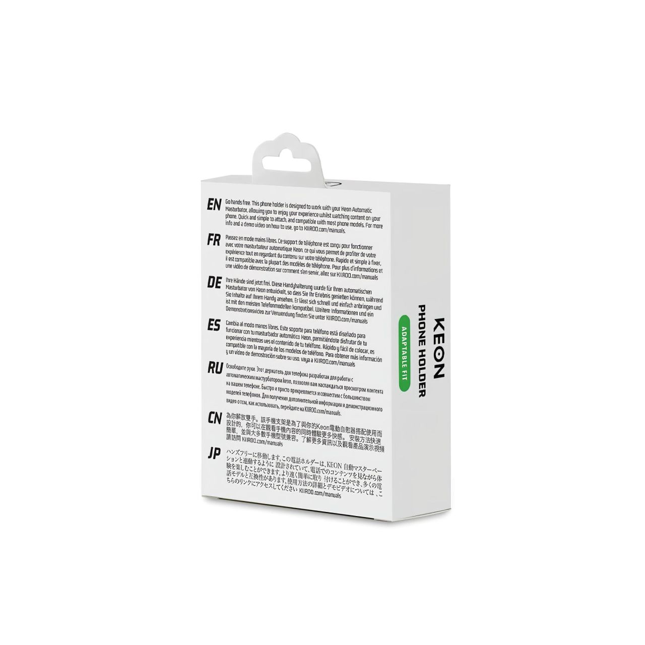 Kiiroo Keon - maszturbátor telefon tartó (fekete)