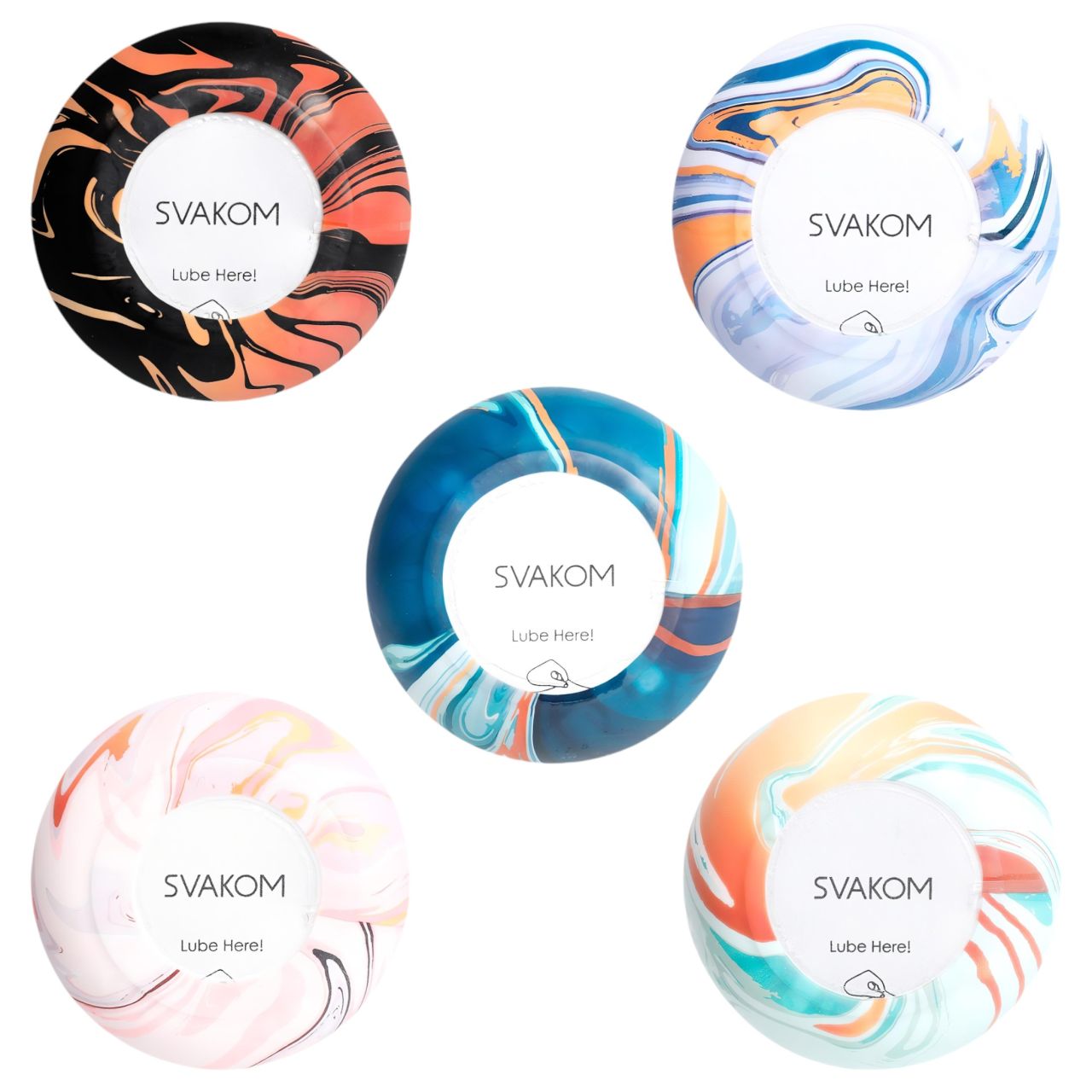 Svakom Hedy X Mixed - maszturbációs tojás szett (5db) Svakom Hedy X Mixed - maszturbációs tojás szett (5db)