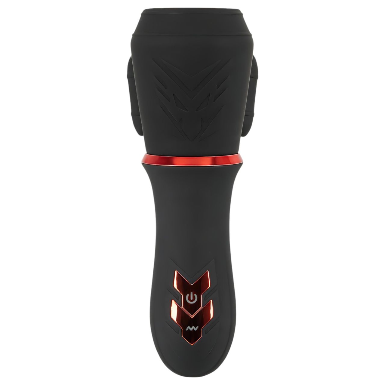 Rebel - akkus, 2 motoros makkvibrátor (fekete)