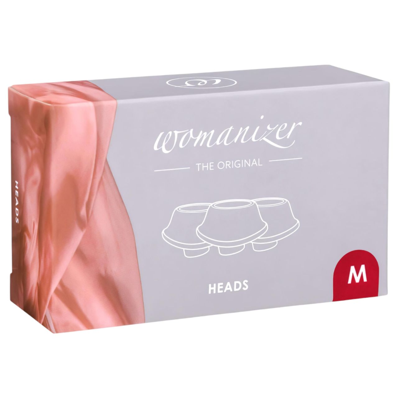 Womanizer Premium M - pótszívóharang szett - piros (3db) Womanizer Premium M - pótszívóharang szett - piros (3db)