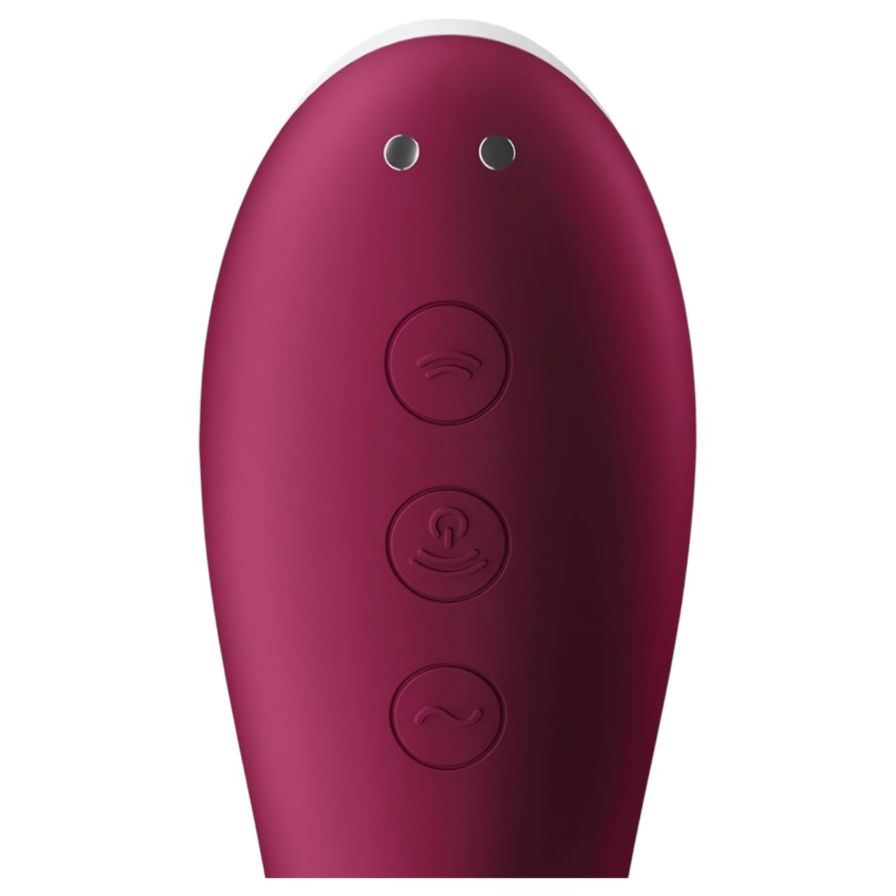 Satisfyer Dual Crush - akkus hüvelyi és csiklóvibrátor (piros) Satisfyer Dual Crush - akkus hüvelyi és csiklóvibrátor (piros)