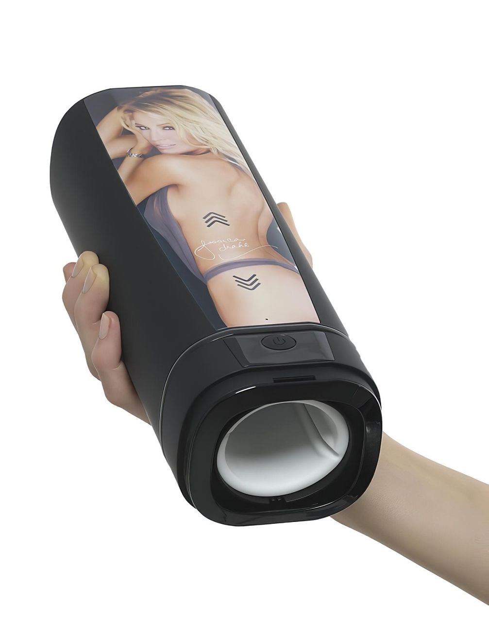Kiiroo Onyx+ Jessica Drake - interaktív maszturbátor (fekete)