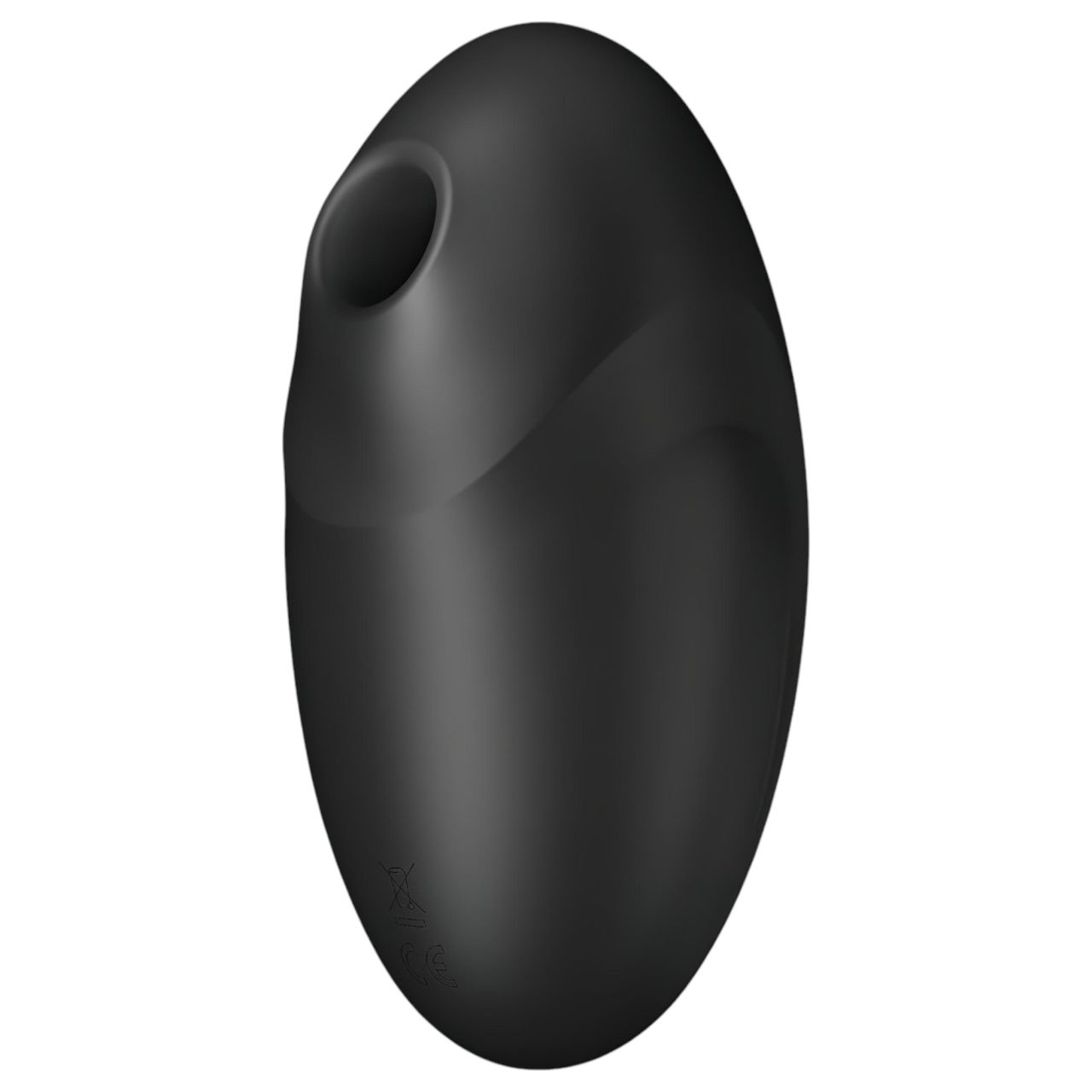 Satisfyer Vulva Lover 3 - léghullámos csiklóizgató (fekete)