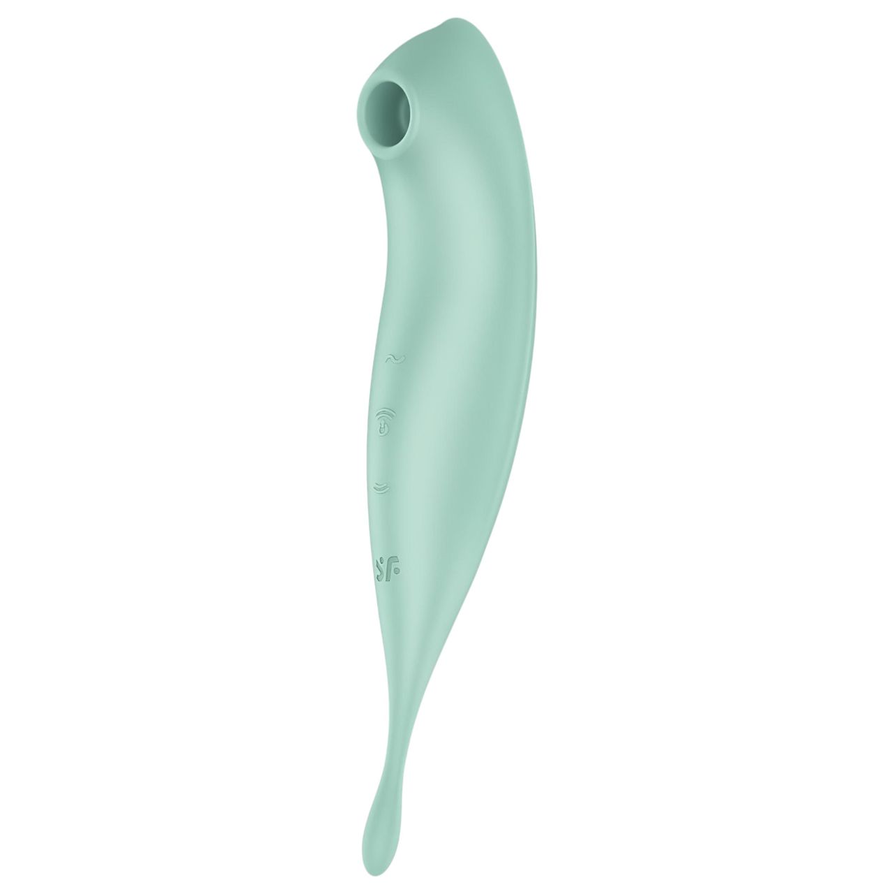 Satisfyer Twirling Pro - okos 2in1 csikló vibrátor (menta)