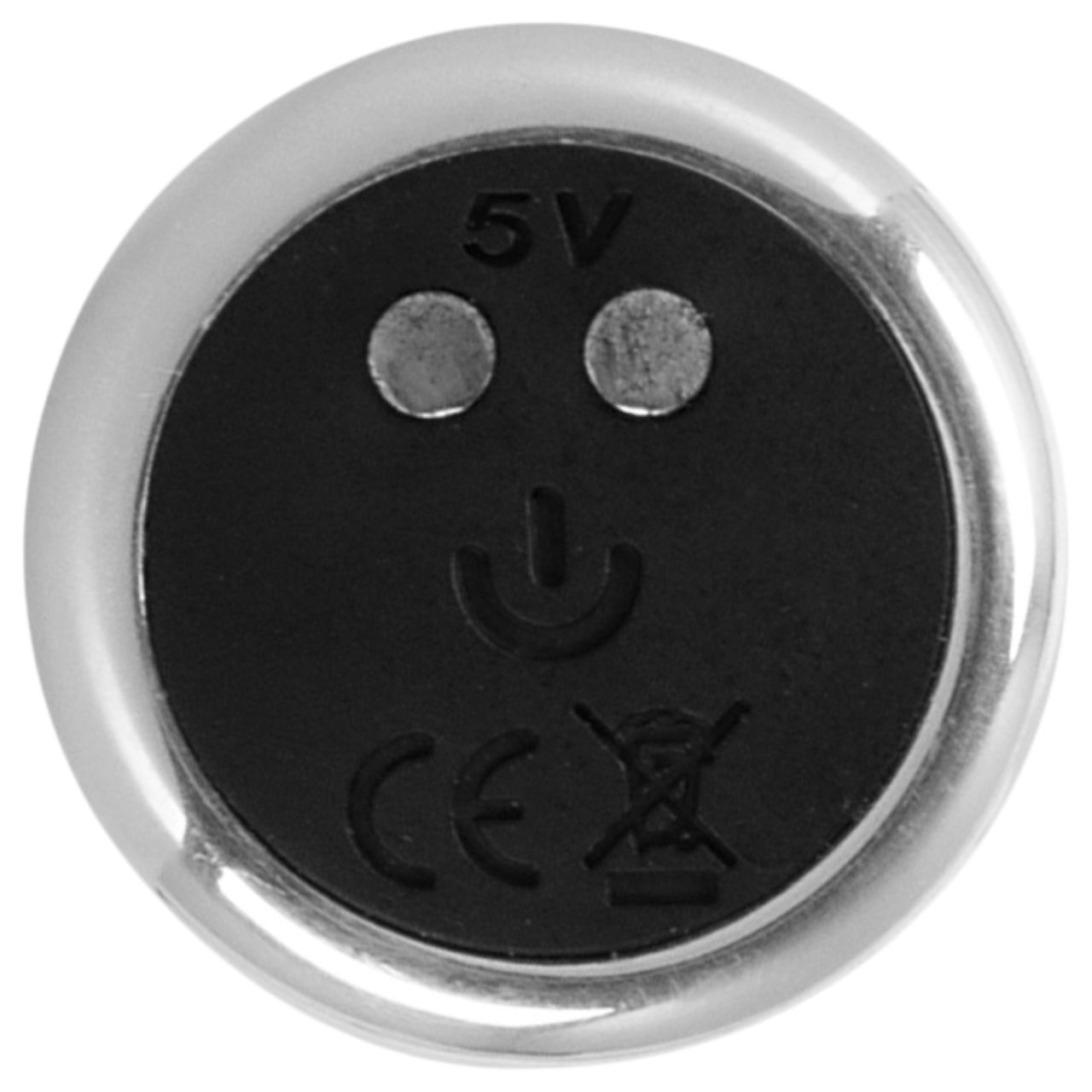 Rebel - fém prosztata vibrátor (ezüst)