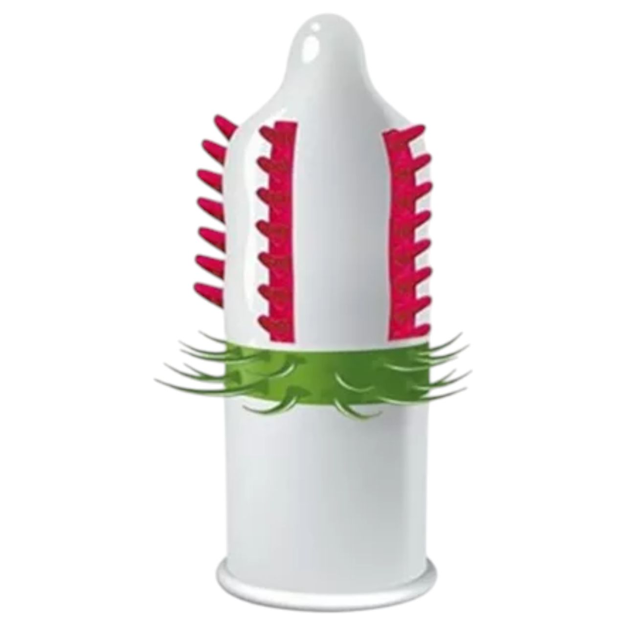 Egzo Dulche Bombero - tüskés, stimuláló óvszer (1db) Egzo Dulche Bombero - tüskés, stimuláló óvszer (1db)