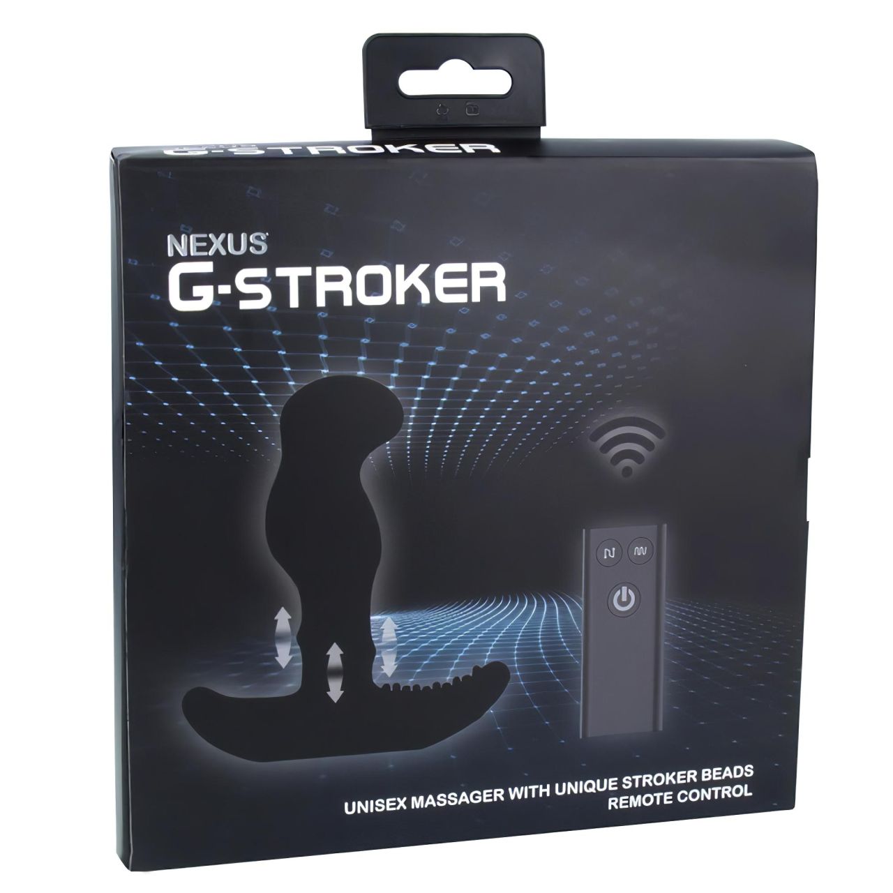 Nexus G-stroker - távirányítós prosztata vibrátor (fekete)