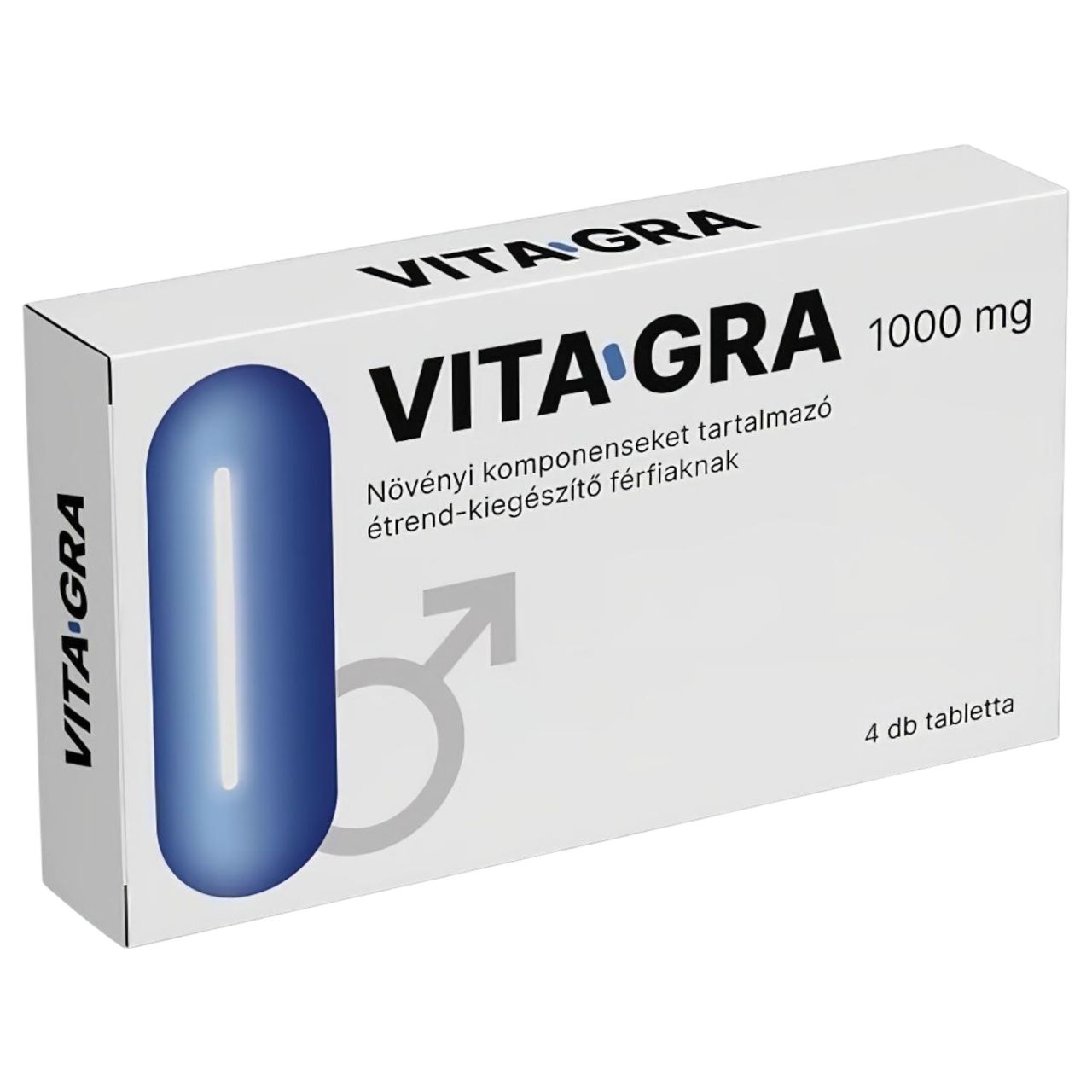 Vitagra - étrend-kiegészítő tabletta férfiaknak (4 db)