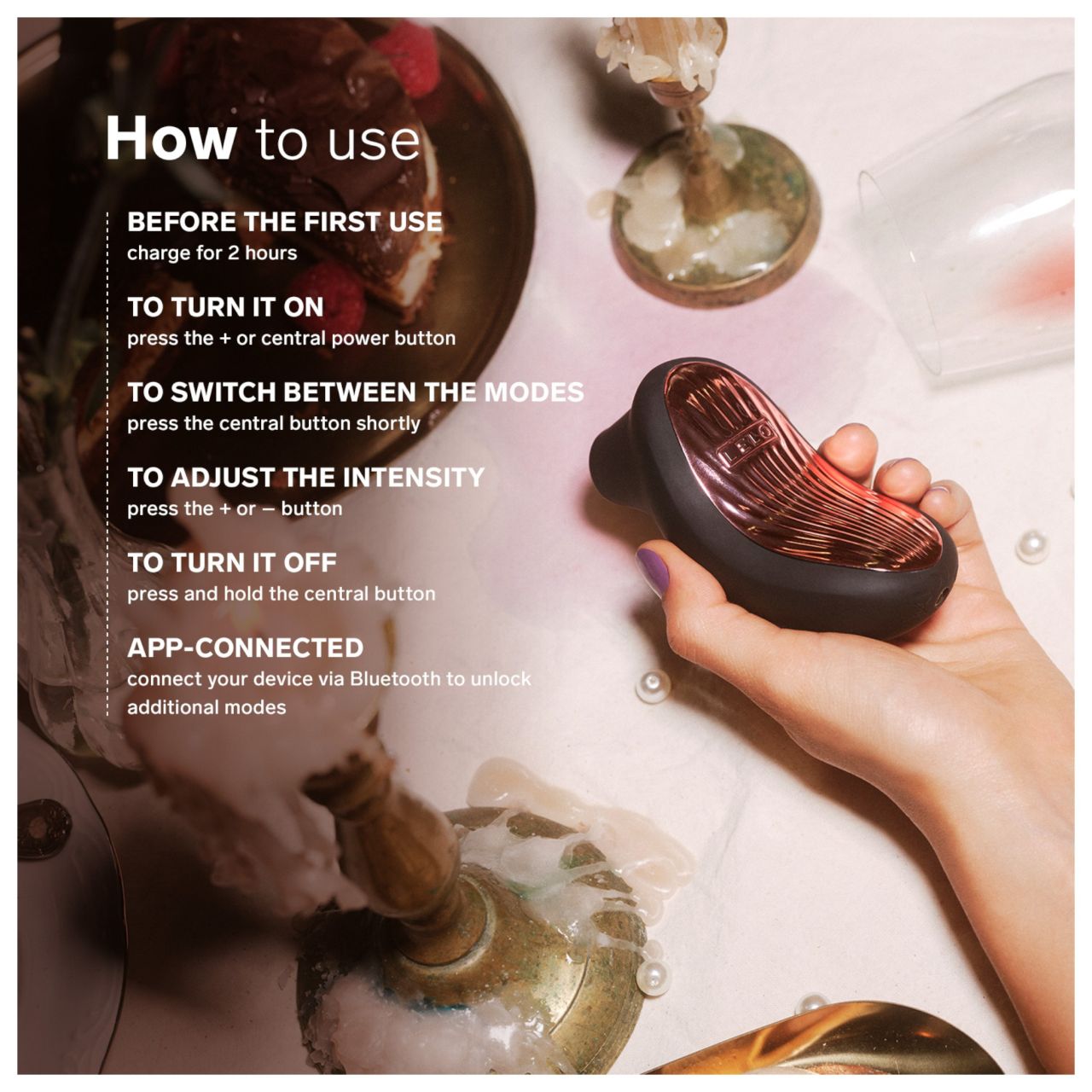 LELO Sona 3 Cruise - hanghullámos csiklóizgató (pink) LELO Sona 3 Cruise - hanghullámos csiklóizgató (pink)