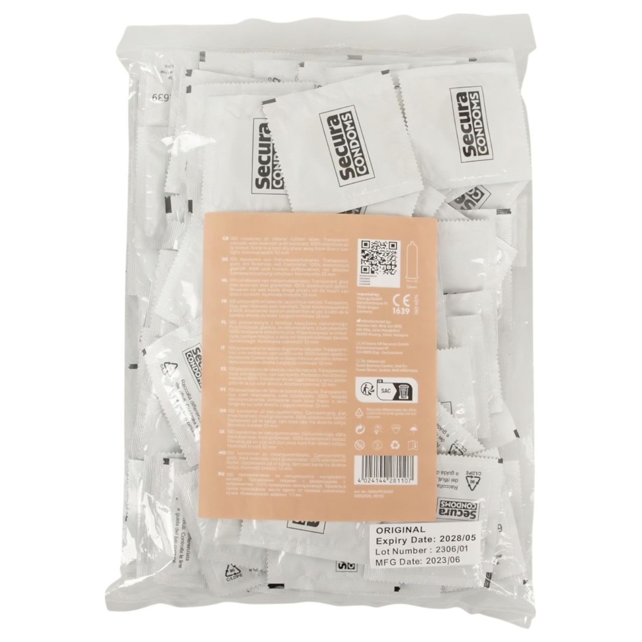 Secura Original - óvszer (100db) Secura Original - óvszer (100db)