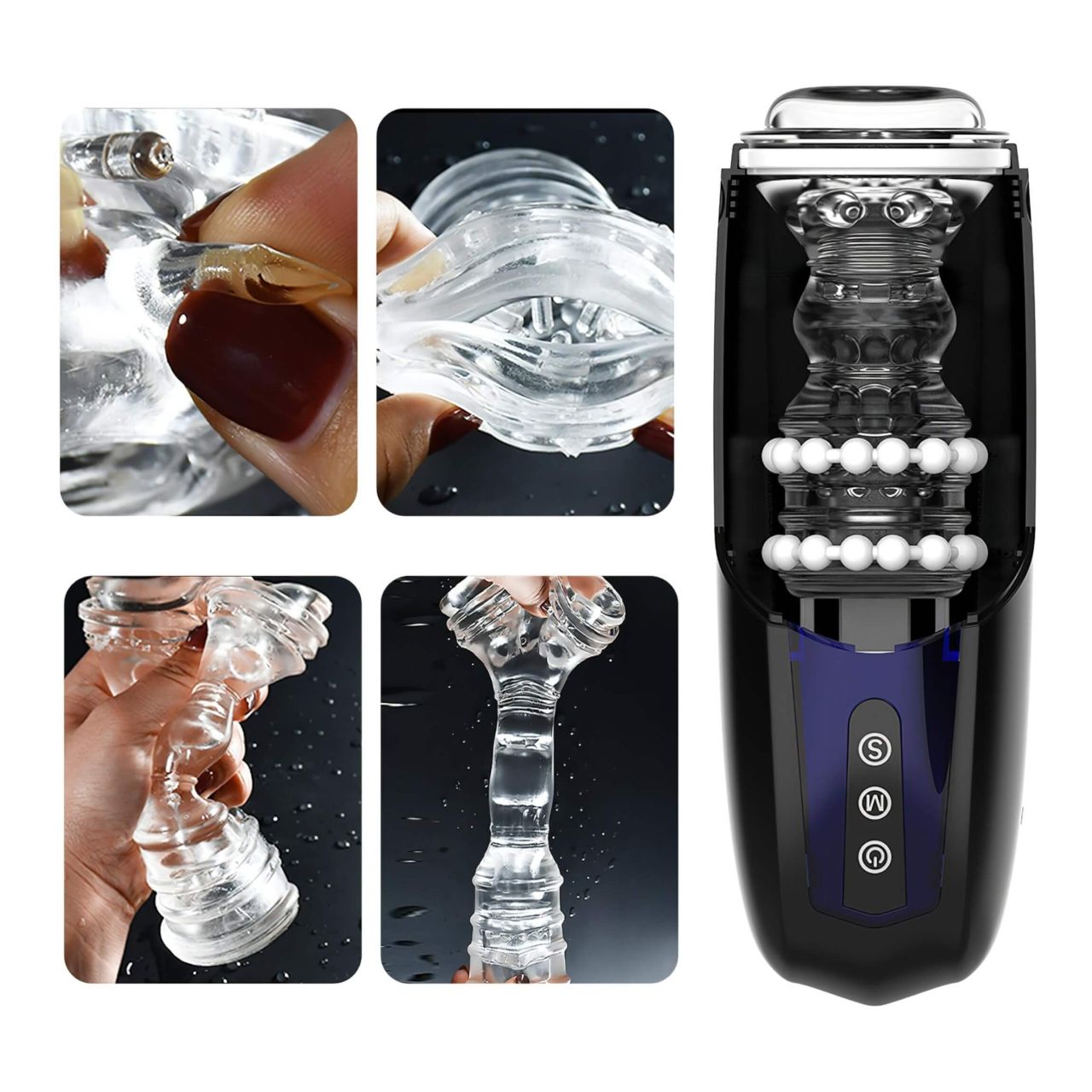 Magic Motion Xone - okos maszturbátor (kék) Magic Motion Xone - okos maszturbátor (kék)