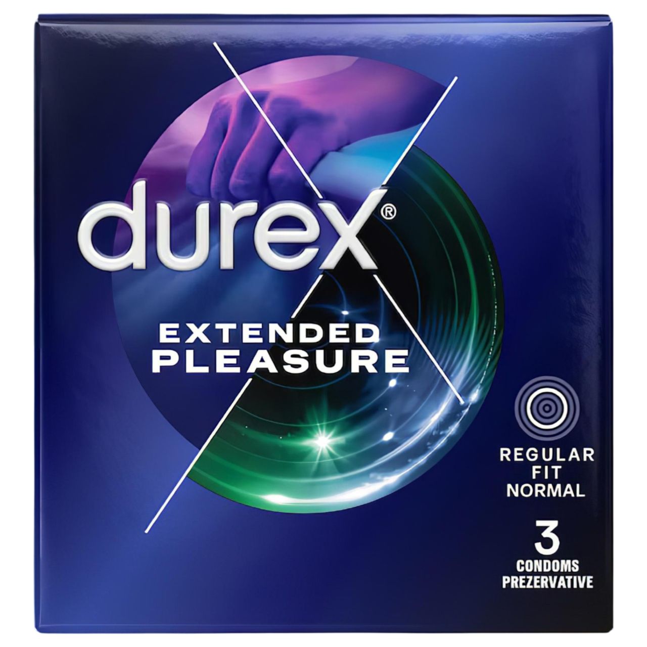 Durex Extended Pleasure - késleltető hatású óvszer - 56mm (3db) Durex Extended Pleasure - késleltető hatású óvszer - 56mm (3db)