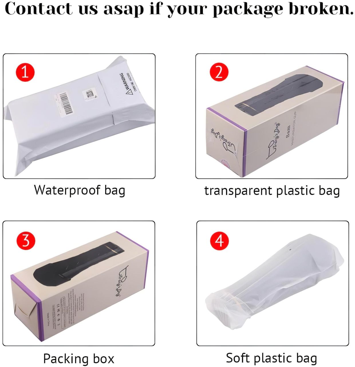 Tracy's Dog Cup - élethű műpopsi maszturbátor (fekete-natúr)