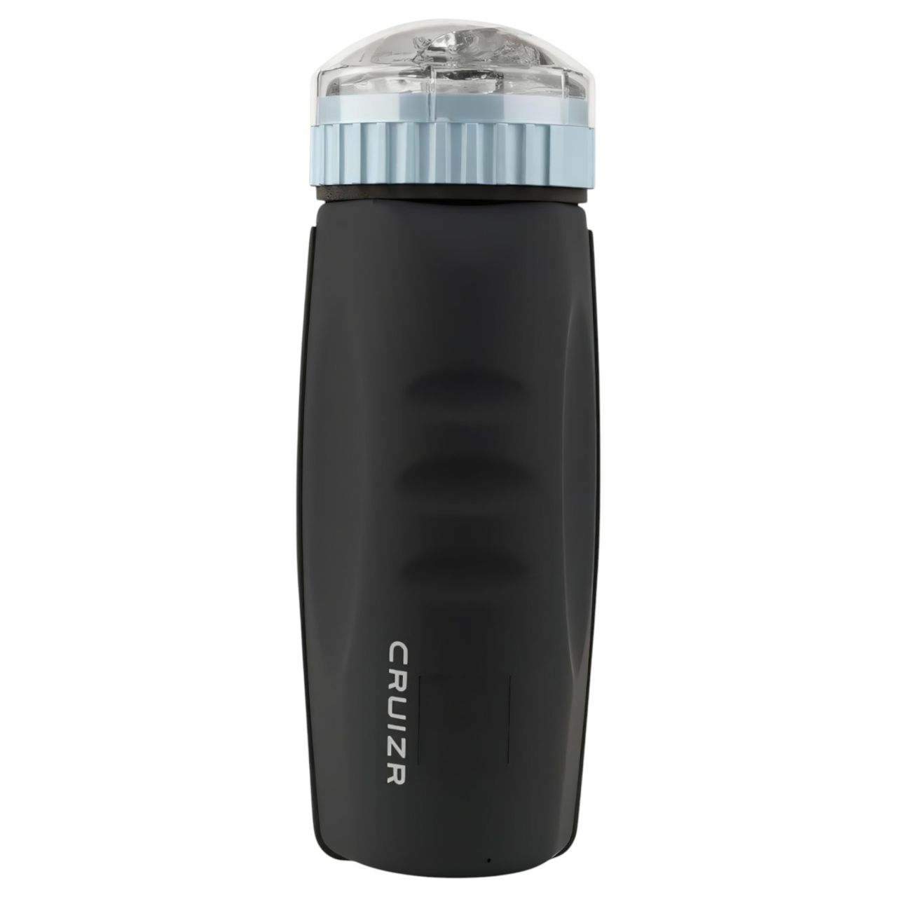 CRUIZR CM05 - akkus, lökő-szívó maszturbátor (fekete-kék)