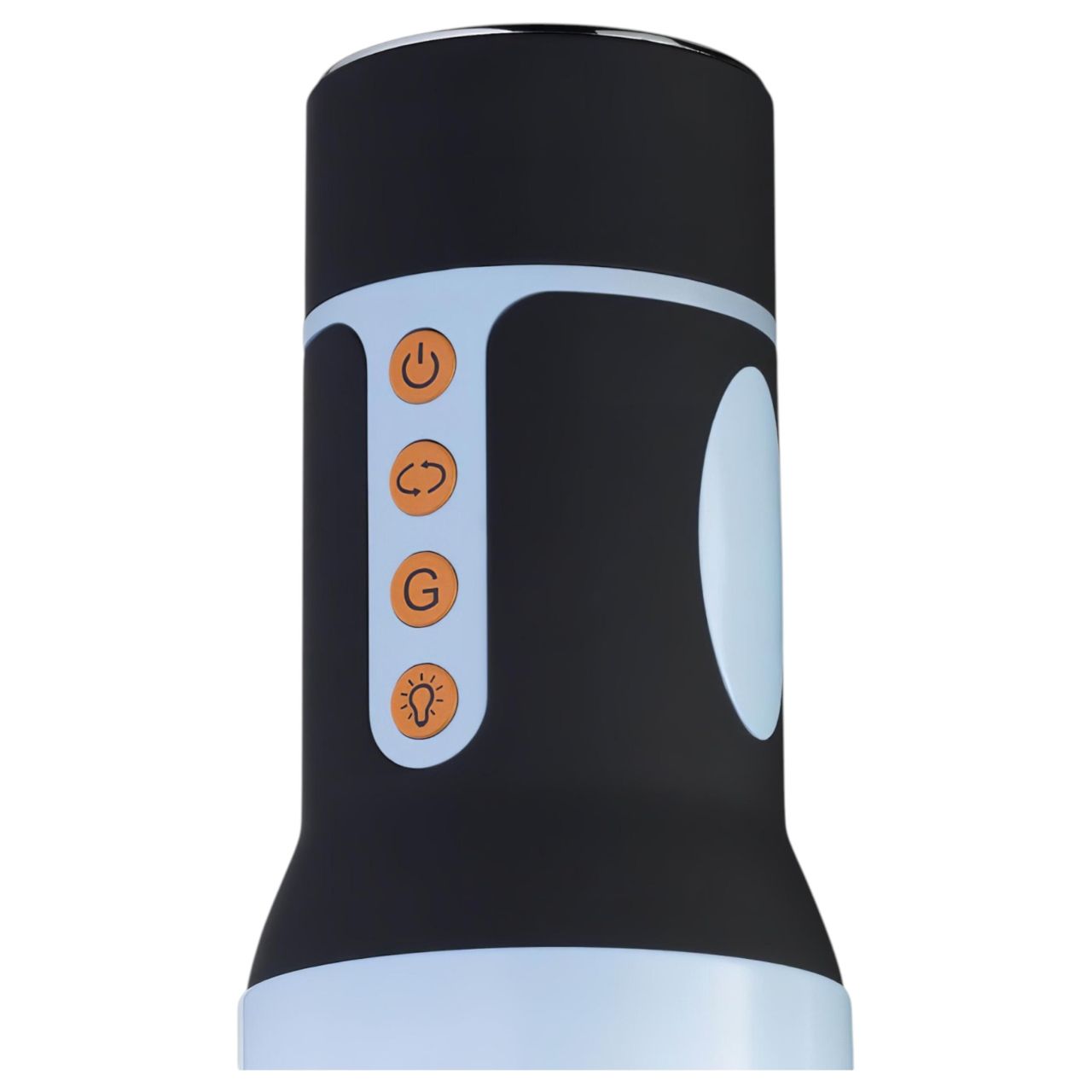 CRUIZR CM04 - akkus, forgó maszturbátor (fekete-kék) CRUIZR CM04 - akkus, forgó maszturbátor (fekete-kék)