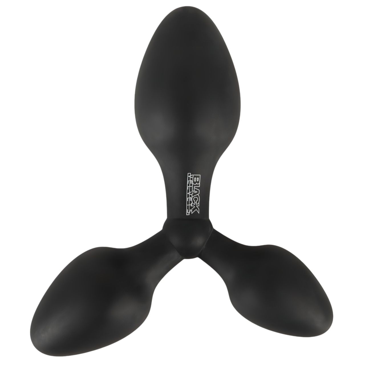 Black Velvets - tripla butt plug (fekete)