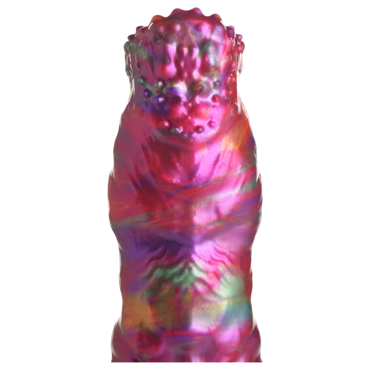 Creature Cocks Larva - ovipozitor űrlény dildó (szivárvány)