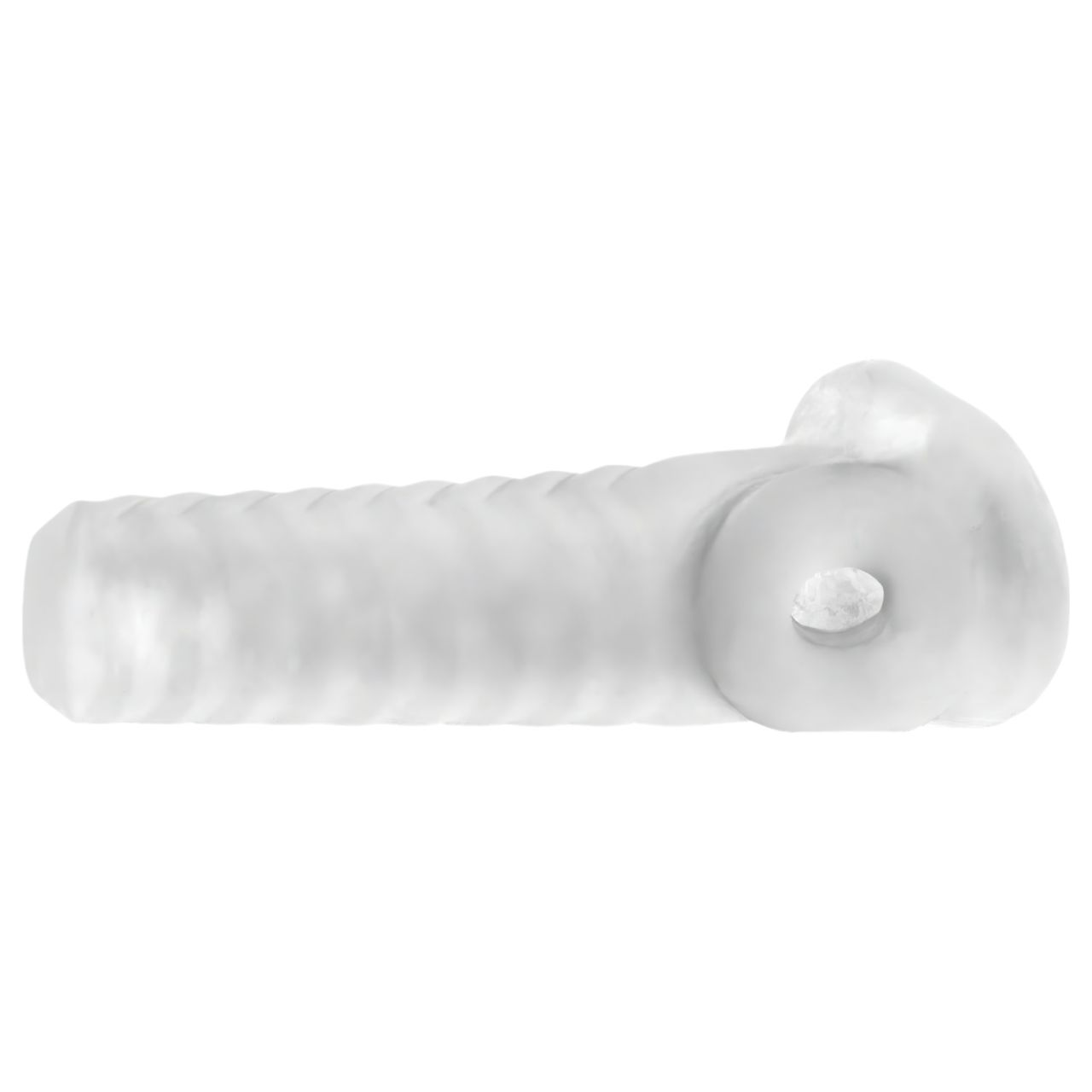 Perfect Fit Breeder - nyitott péniszköpeny (fehér)