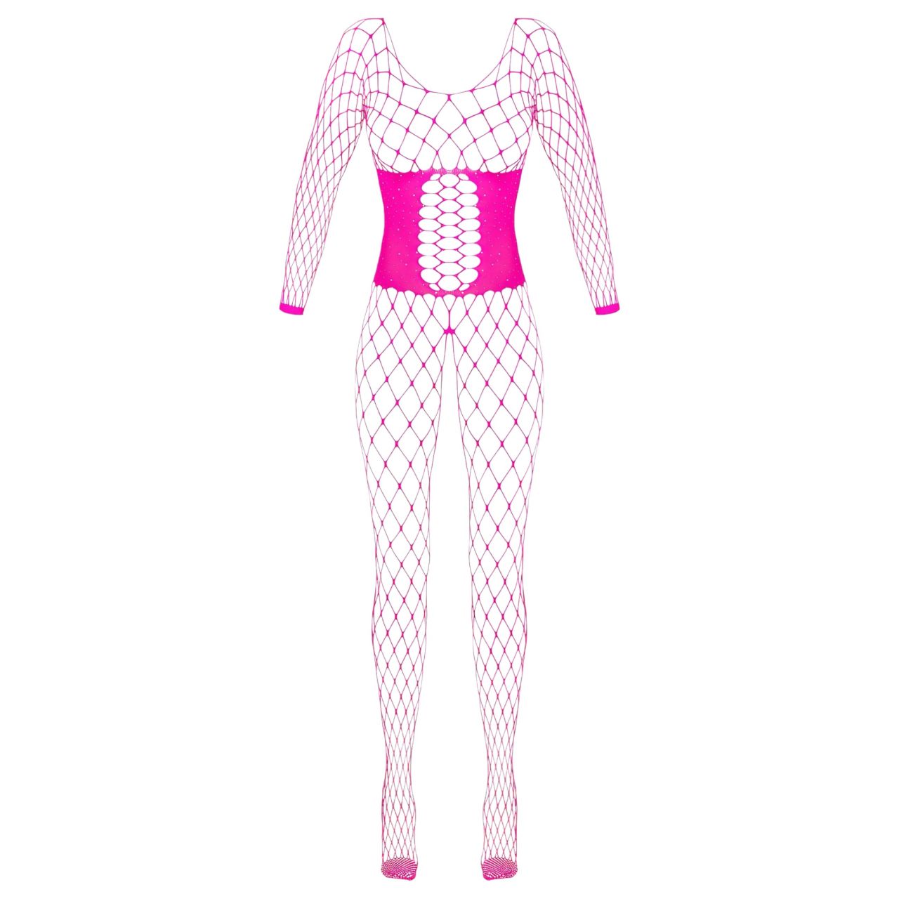 Cottelli - hálós cicaruha (pink) - S-L