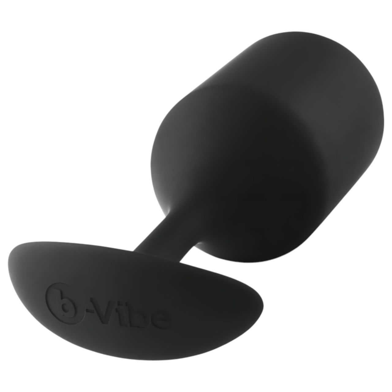 b-vibe Snug Plug 4 - dupla golyós anál plug (257g) - fekete