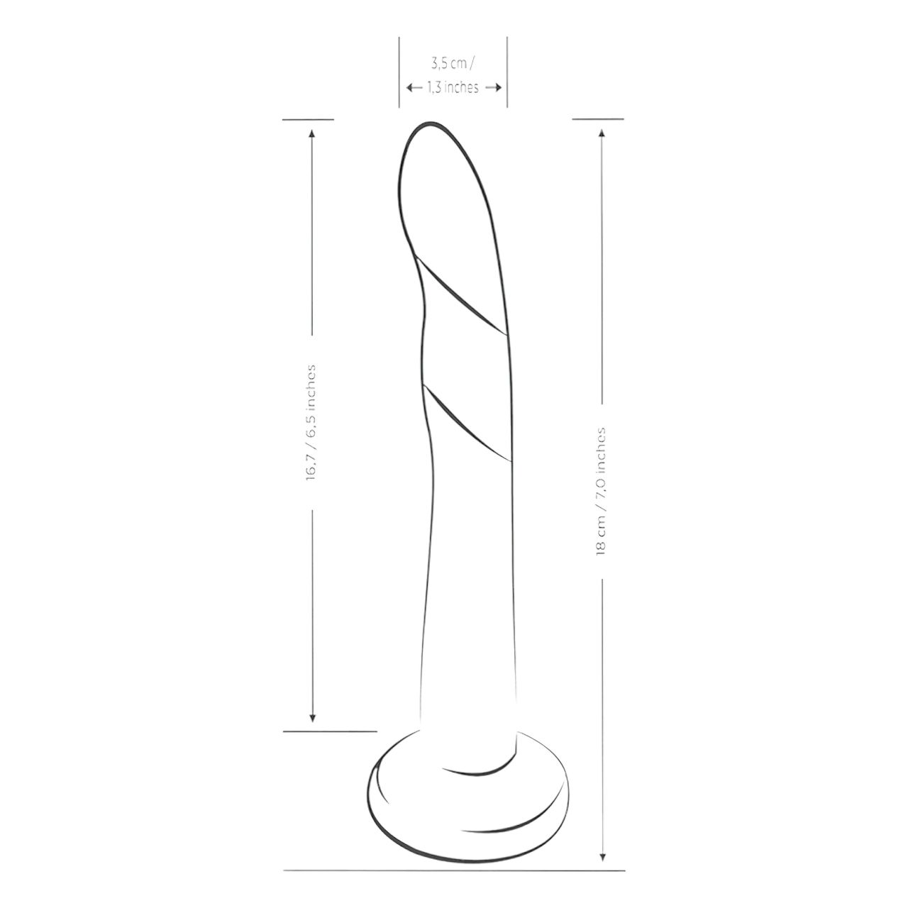 ROMP Dizi - rugalmas szilikon dildó (pink-narancs) ROMP Dizi - rugalmas szilikon dildó (pink-narancs)