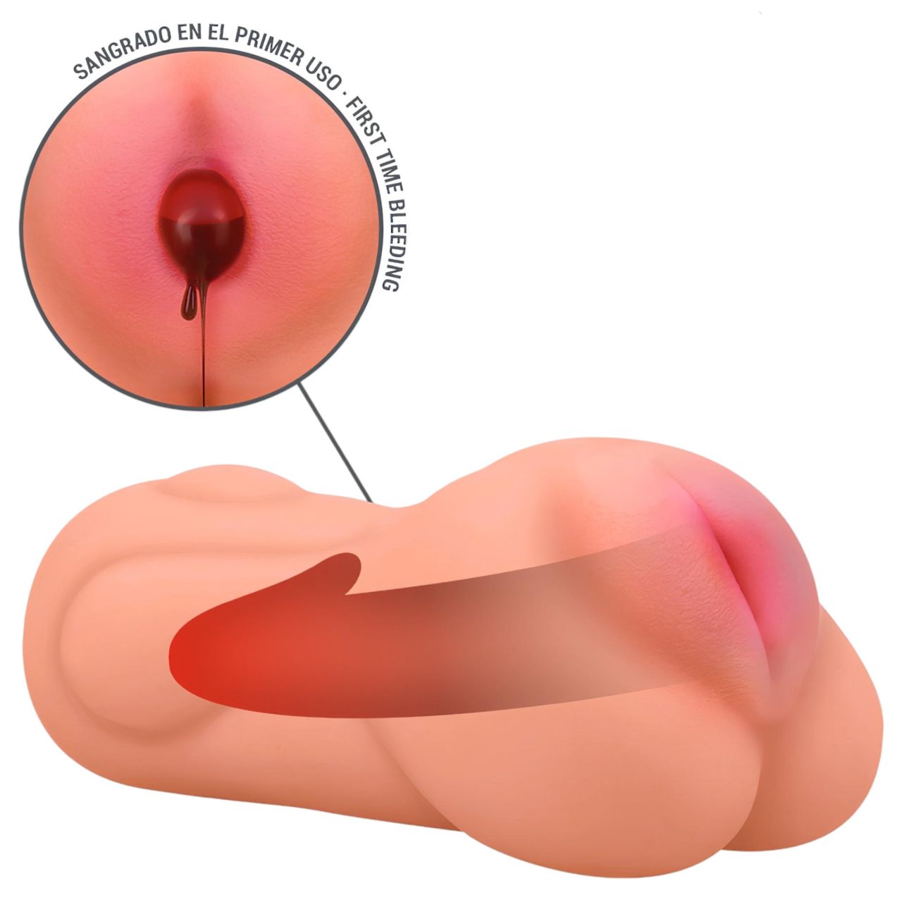 Intense First Time Sophie - élethű szűz műpunci maszturbátor (natúr) Intense First Time Sophie - élethű szűz műpunci maszturbátor (natúr)