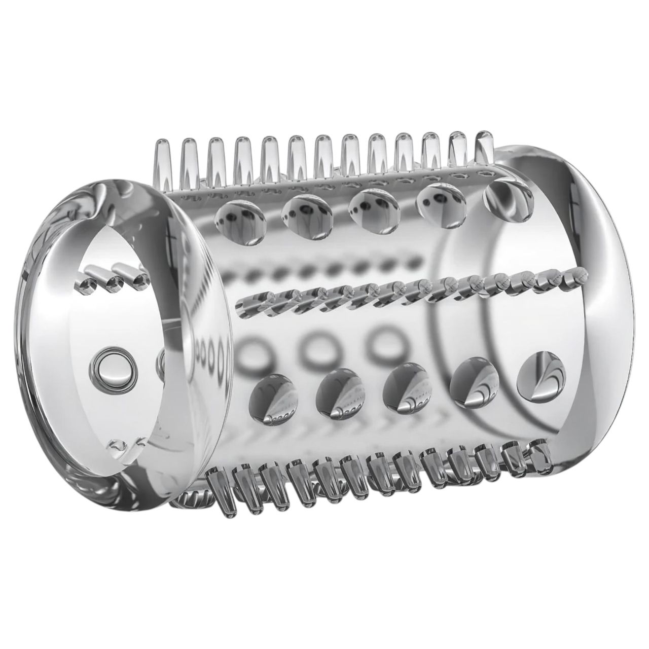 Stay Hard - apró tüskés péniszmandzsetta (átlátszó)