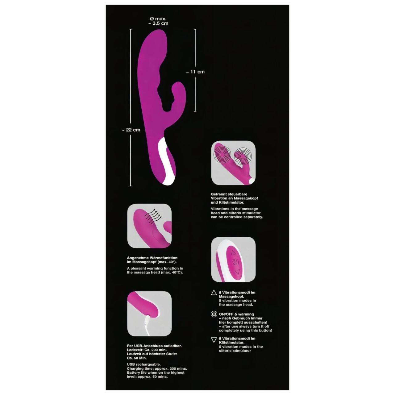 Javida - melegítő csiklóizgató vibrátor (pink) Javida - melegítő csiklóizgató vibrátor (pink)