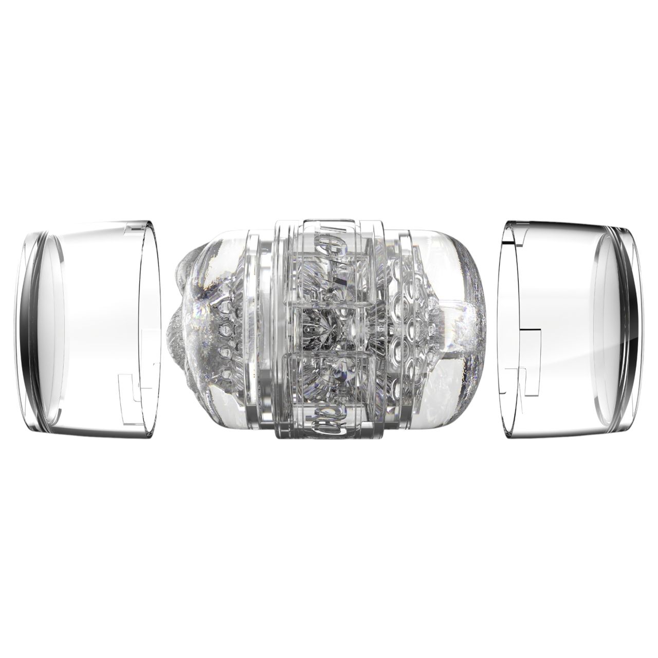 Fleshlight Quickshot Stoya - utazó maszturbátor (átlátszó)