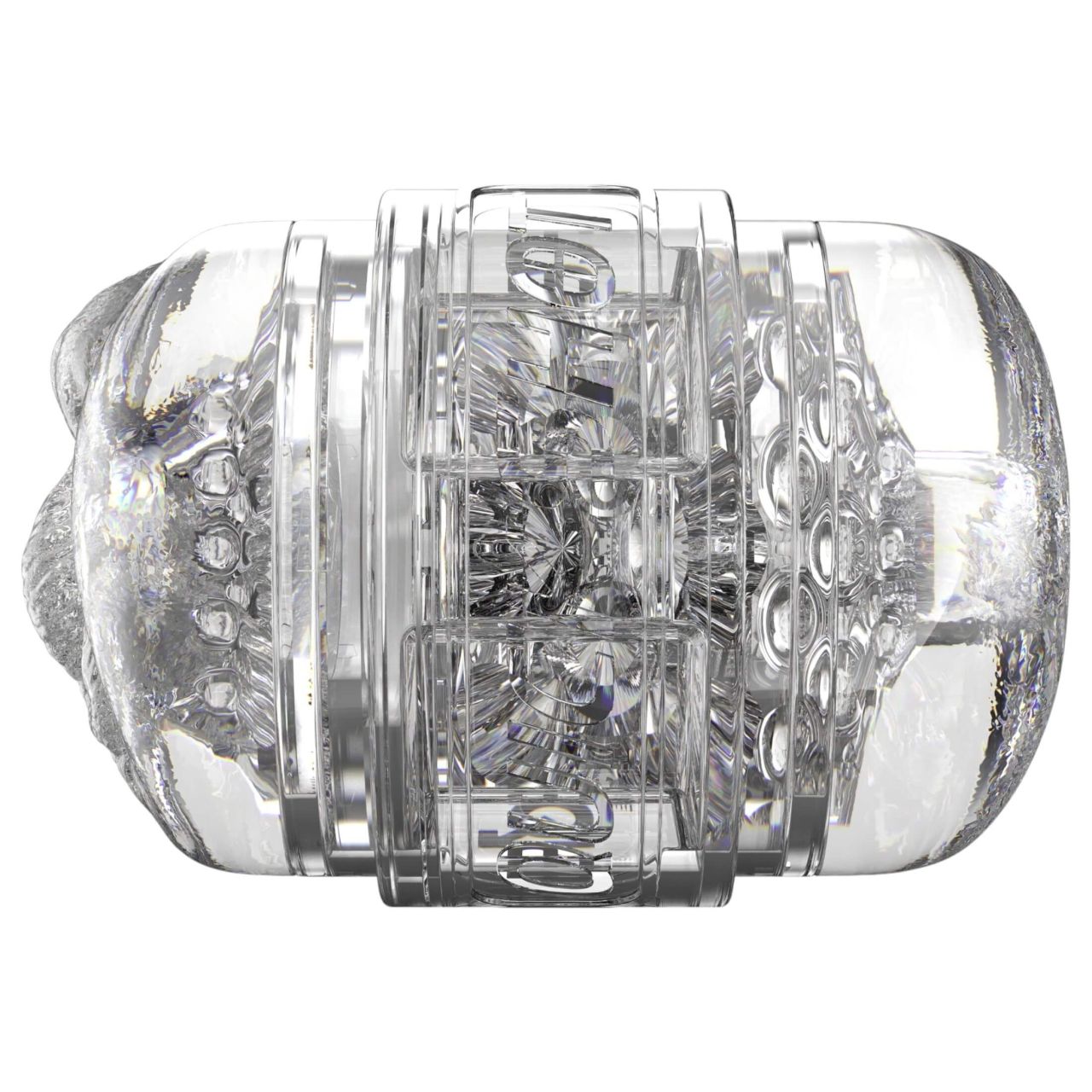 Fleshlight Quickshot Stoya - utazó maszturbátor (átlátszó)