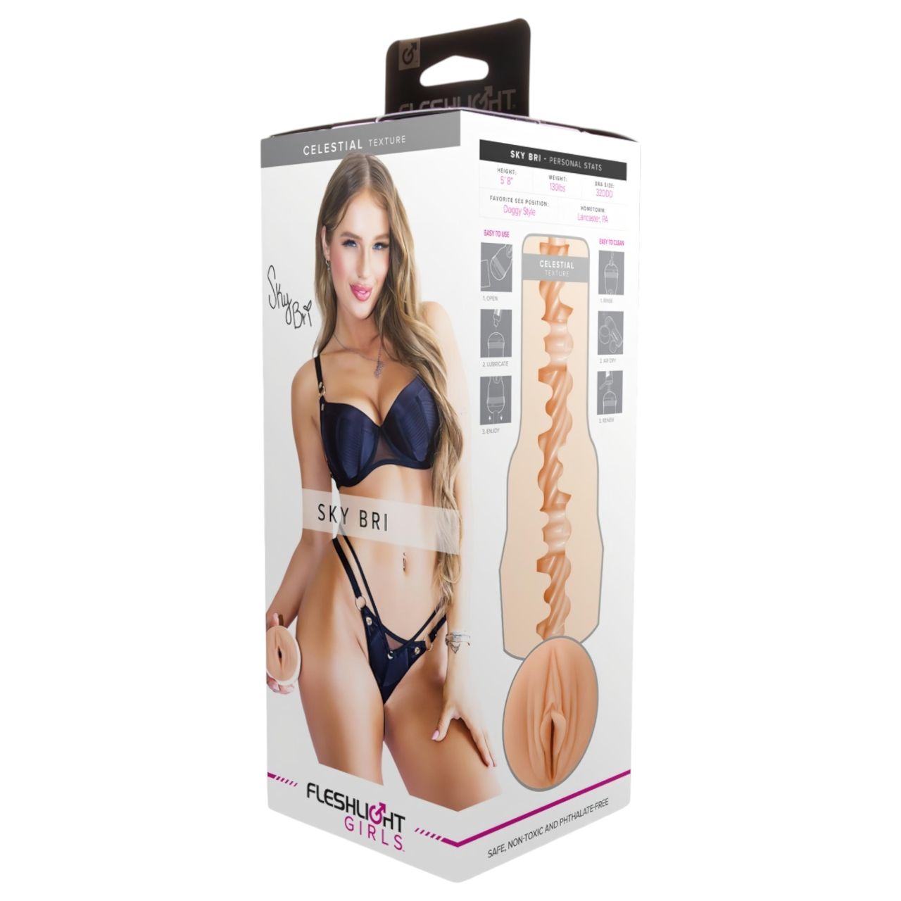 Fleshlight Sky Bri Celestial - élethű műpunci (testszínű) Fleshlight Sky Bri Celestial - élethű műpunci (testszínű)