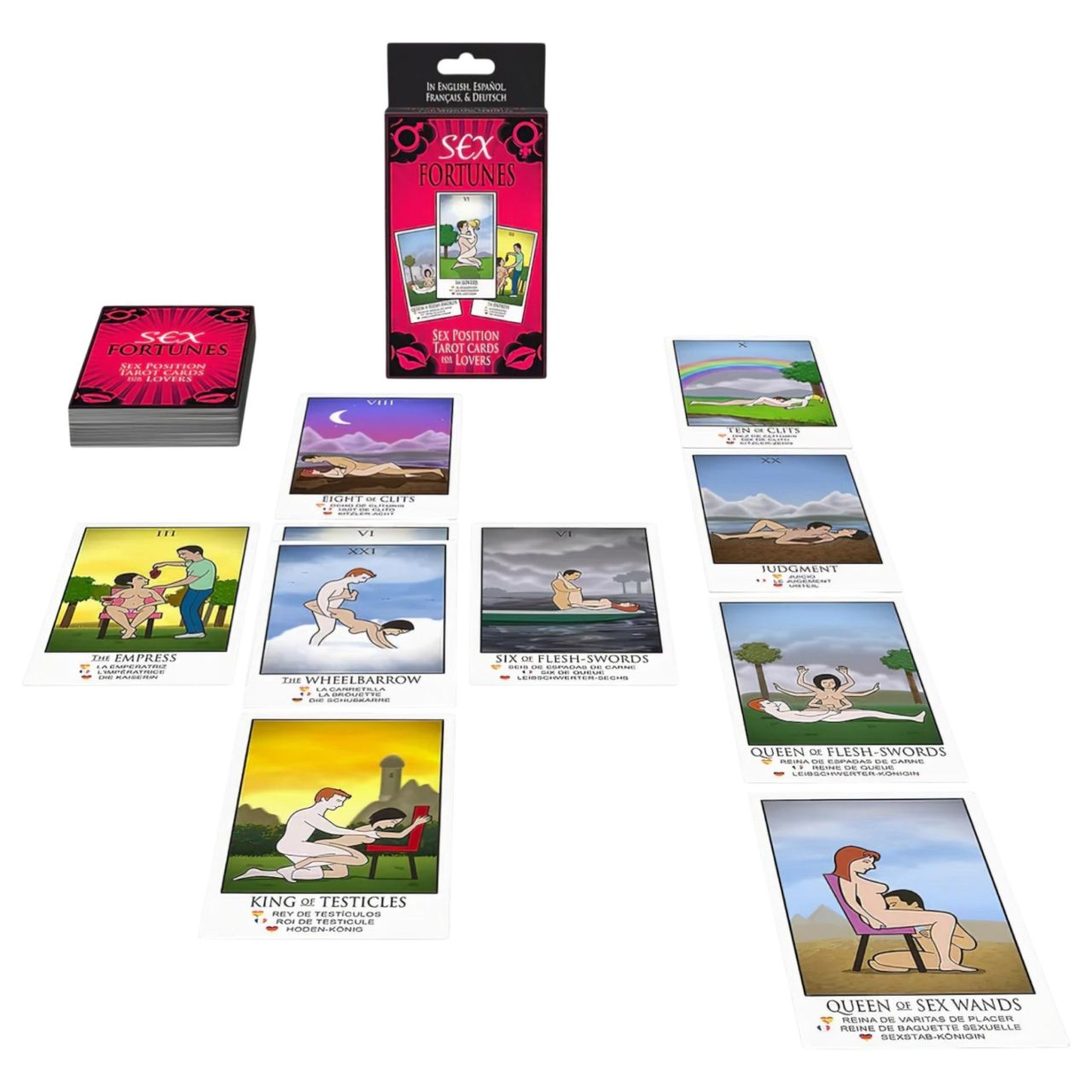 Kheper Games - szexpóz tarot kártya