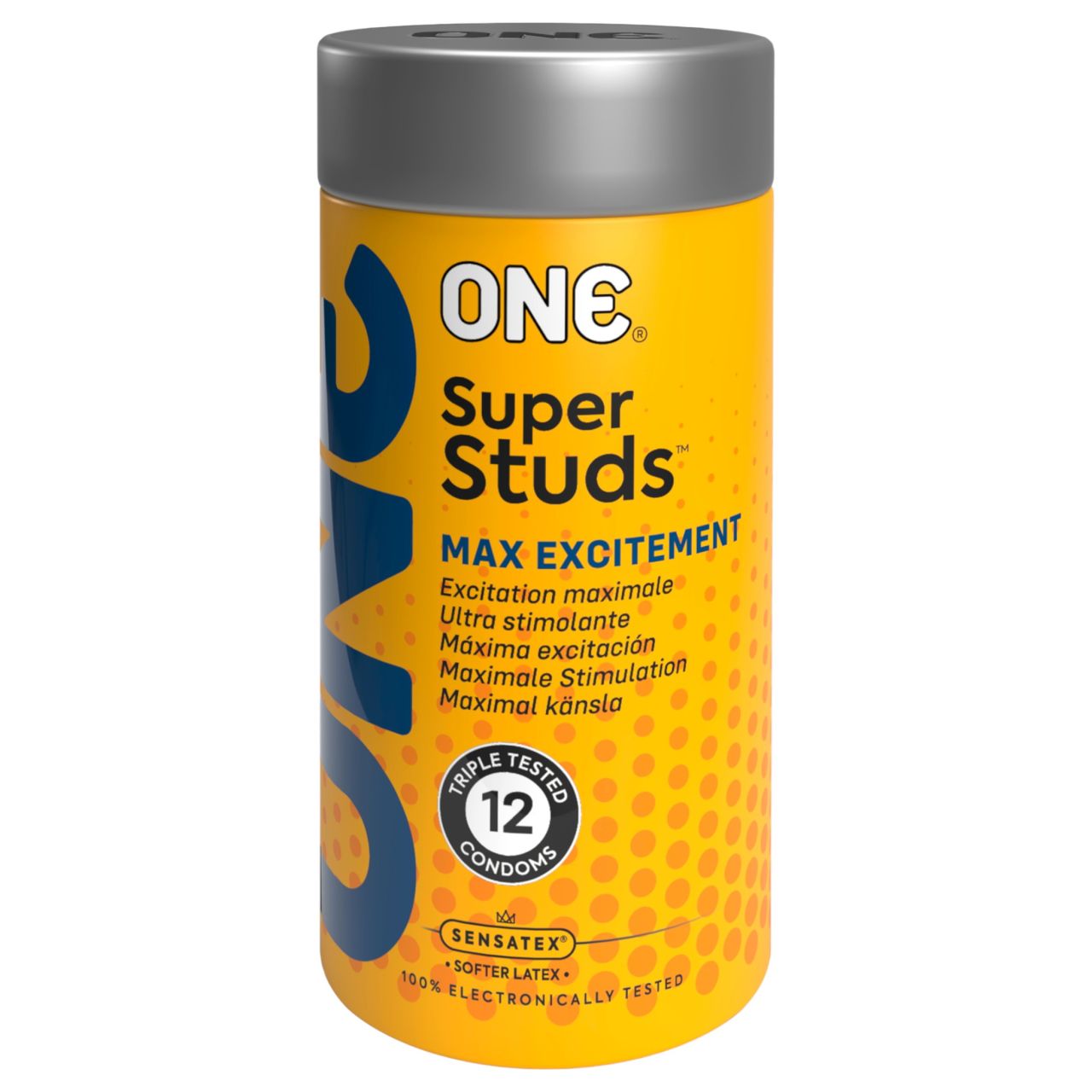 ONE Super Studs - pontozott óvszer (12db)