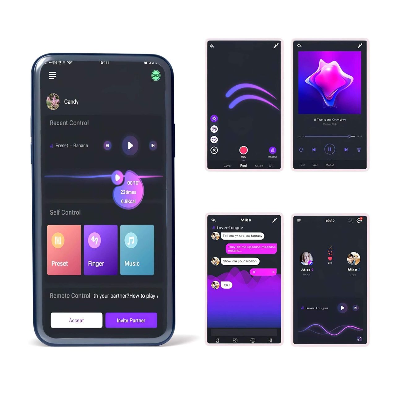 Magic Motion Rise - App-vezérelt vibrációs péniszgyűrű, férfiaknak (zöld)