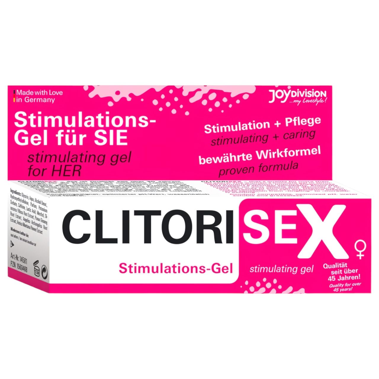 CLITORISEX - intim krém nőknek (25 ml)
