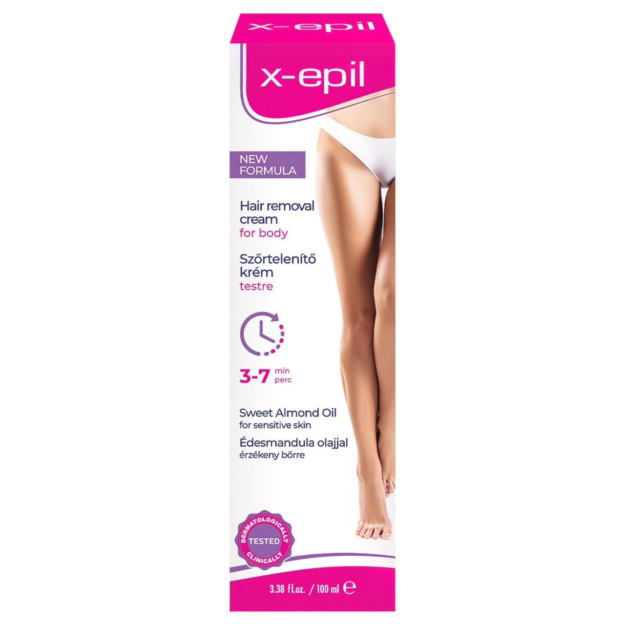 X-Epil - szőrtelenítő krém (100 ml) X-Epil - szőrtelenítő krém (100 ml)