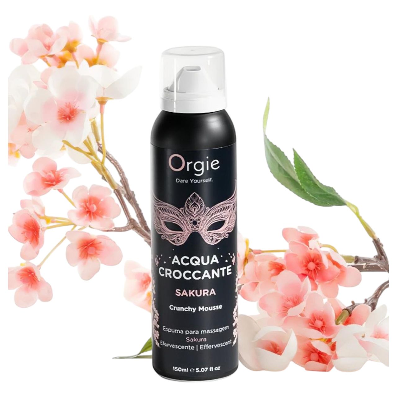 / Orgie Acqua Croccante - masszázs hab - cseresznyevirág (150ml)
