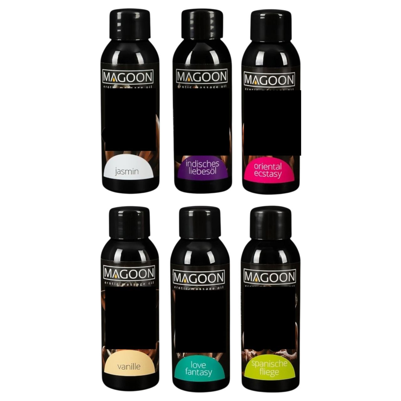Magoon - masszázsolaj szett (6x50ml)