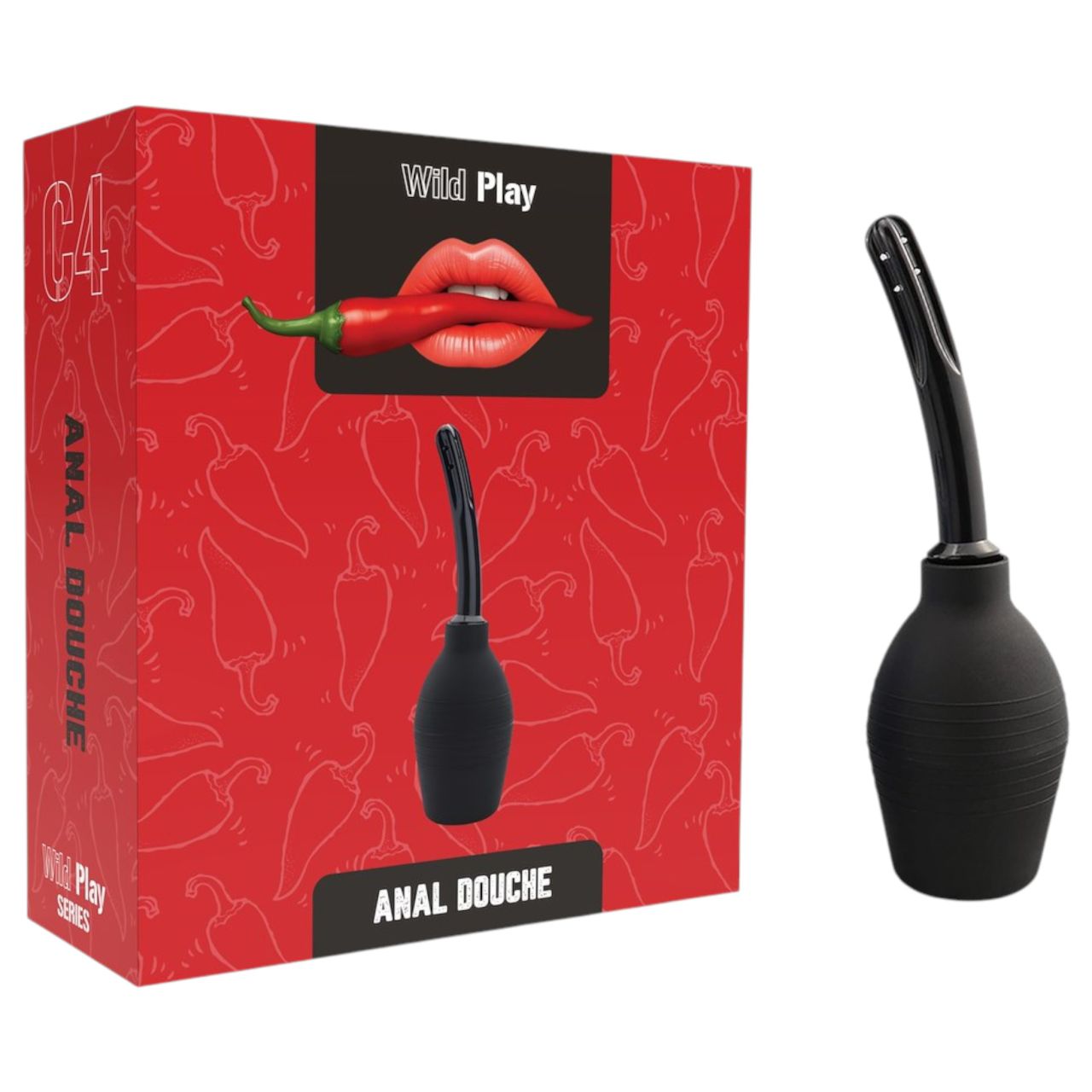 Wild Play - intim mosó (fekete)